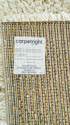 Move Sale Cream Rug 160x230cm JVC Smart TV & TV Bench