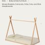 Kids Tipi Bed with Canopy (Kave Home Maralis) Image 3