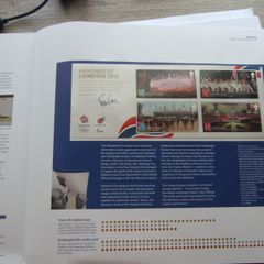 British Olympic Stamps.