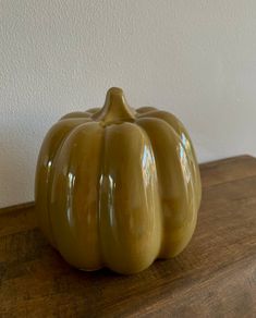Ceramic pumpkin ornament