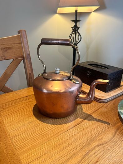 Antique Copper Kettle
