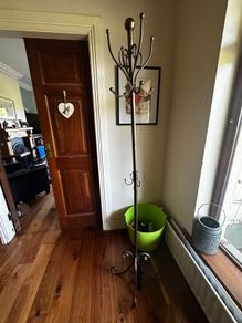 metal coat stand
