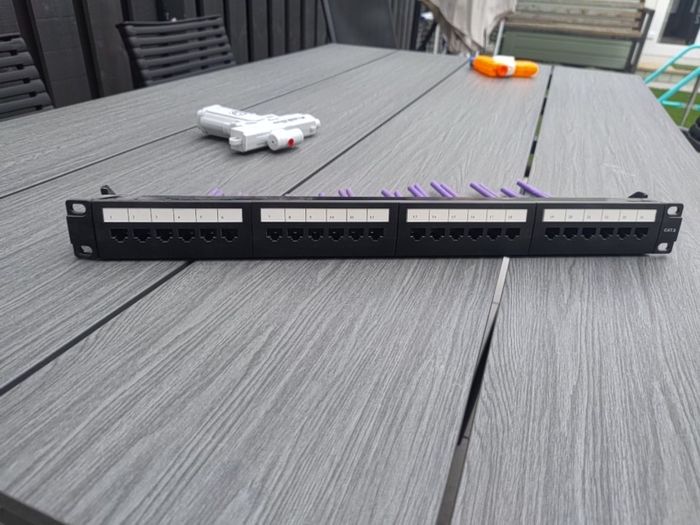 24 Port CAT6 Patch Panel