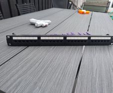 24 Port CAT6 Patch Panel