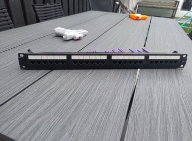 24 Port CAT6 Patch Panel