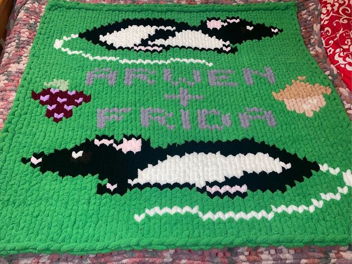 Custom Handmade Chunky Knit Blankets Available