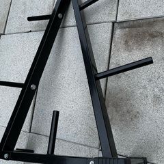weight plates storage for standard 1" diameter