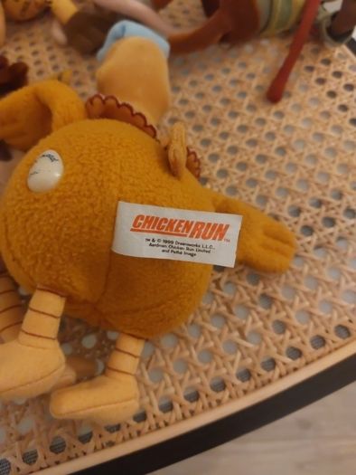 Original Chicken Run characters from 1999