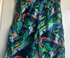 Gap Blue Multi Palm Print Boardshorts - age 12
