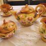 pottery tea set Image 2