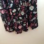 V by very ladies Black floral jersey stretch jumpsuit size 10 includes post Image 7