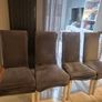 4 Beautiful Dining chairs and 2 bar stools Image 2