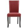 Dining Chairs 2 pcs Wine Red Faux Leather Image 4