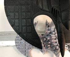 Bat wing over Gotham