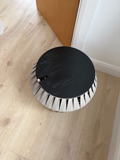 BoConcept Valencia Bonded Leather Side storage table