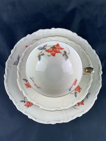 Antique Bavarian trio