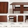 Foldable dining table Image 3