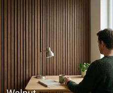Wall Panels walnut color