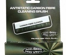 Vinyl Record Cleaning Brush ANTI-STATIC Carbon Fibre (Acc-Sees)