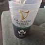 Guinness Disposable I R F U  2019 Plastic Glass Image 2