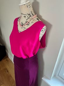 Zara Fuschia Skirt
