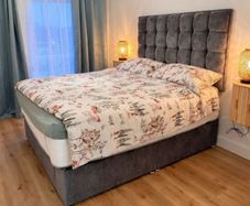 Gray Bed