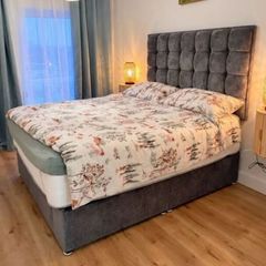 Gray Bed