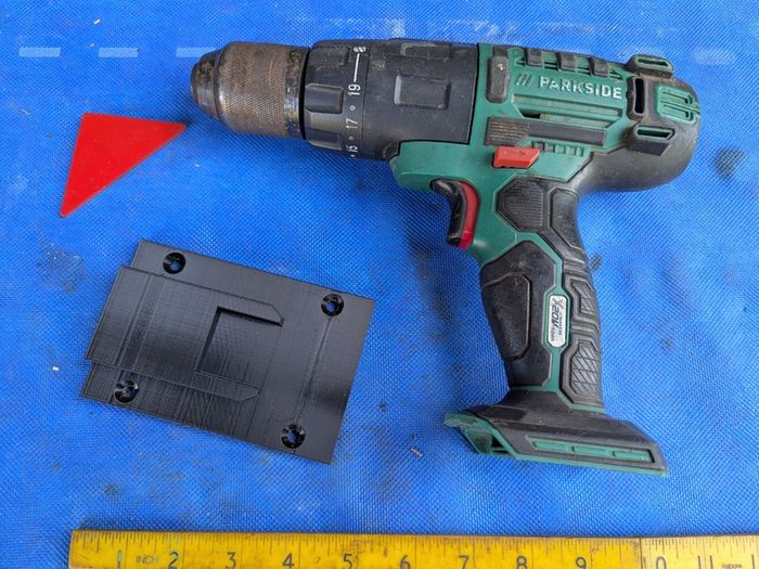 Wall mounting Bracket for Parkside Tools