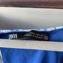 dress Zara blue & white long sleeve frilled detail playsuit medium Image 5