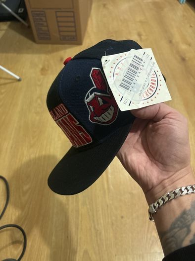 Vintage Cleveland Indians snapback hat