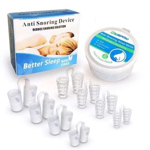 8PCS /set Snoring Solution Anti Snoring Devices Professional Snore Stopper Nose Vents Snore Nasal Dilators For Better Bed Sleep