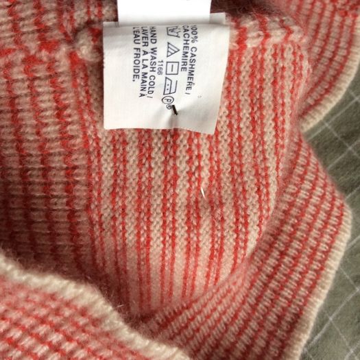 GAP Cashmere Long Striped with Rolled Collar / Size M