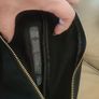 ASOS DESIGN Curve fanny pack  black/golden zip Postage included Image 5
