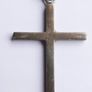 Vintage Large and Heavy Sterling Silver Cross Pendant 3,4 Inches - 21,4g Image 4