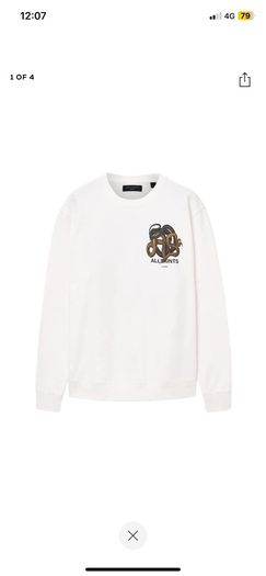 ALL SAINTS Reticulate Sweatshirt