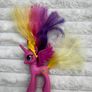 My Little Pony Friendship Is Magic Princess Cadence Tinsel Brushable Figure G4 Damaged hair Used Please see photos Image 3