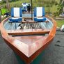 17ft boat, calvanised trailer, new engine 15hp Image 2