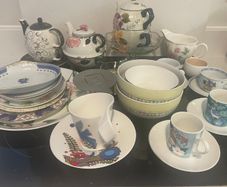 FREE - Assorted Teapots, Cups and Plates (Must take all)