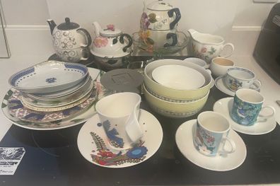 FREE - Assorted Teapots, Cups and Plates (Must take all)