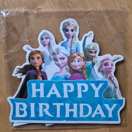 22 Frozen cake or cup cakes decorations