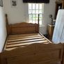 Solid wood king size bed Image 2