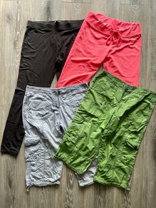 All for 5e Women's cargo shorts chinos pants joggers