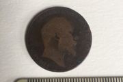 Edward VII, half penny, 1902.