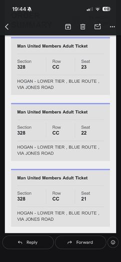 4 Man United vs Leeds United tickets