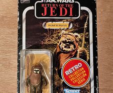 Star Wars Wicket W Warwick 3.75 " Scale (Unpunctured) From The New Retro Collection New & Unopened