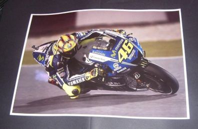 Valentino Rossi Movistar Yamaha 2014 Moto GP Print