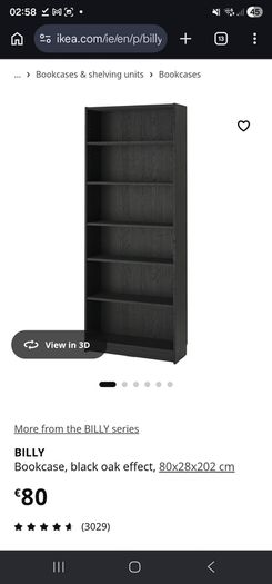 Billy bookcase