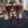 Brand new Public Desire pair of gold sandals Image 6