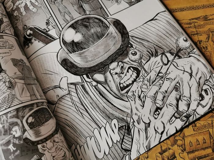 Number Cruncher ! Graphic Novel ! Hardcover ! 2014 ! by Titan Comics !