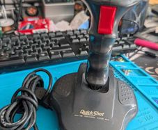 Quickshot QA-137F - Multi system Microswitch Joystick (Atari, Commodore, MSX, Amstrad, Sega) - #403